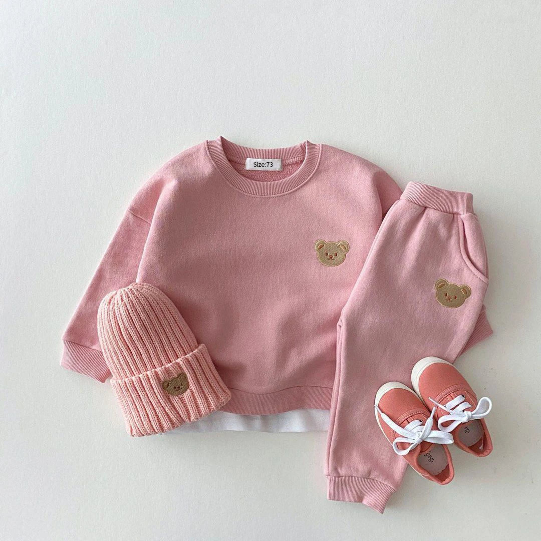 Fashion Toddler Baby Boys Girl Fall Clothes Sets