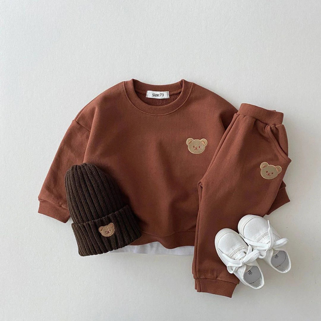 Fashion Toddler Baby Boys Girl Fall Clothes Sets
