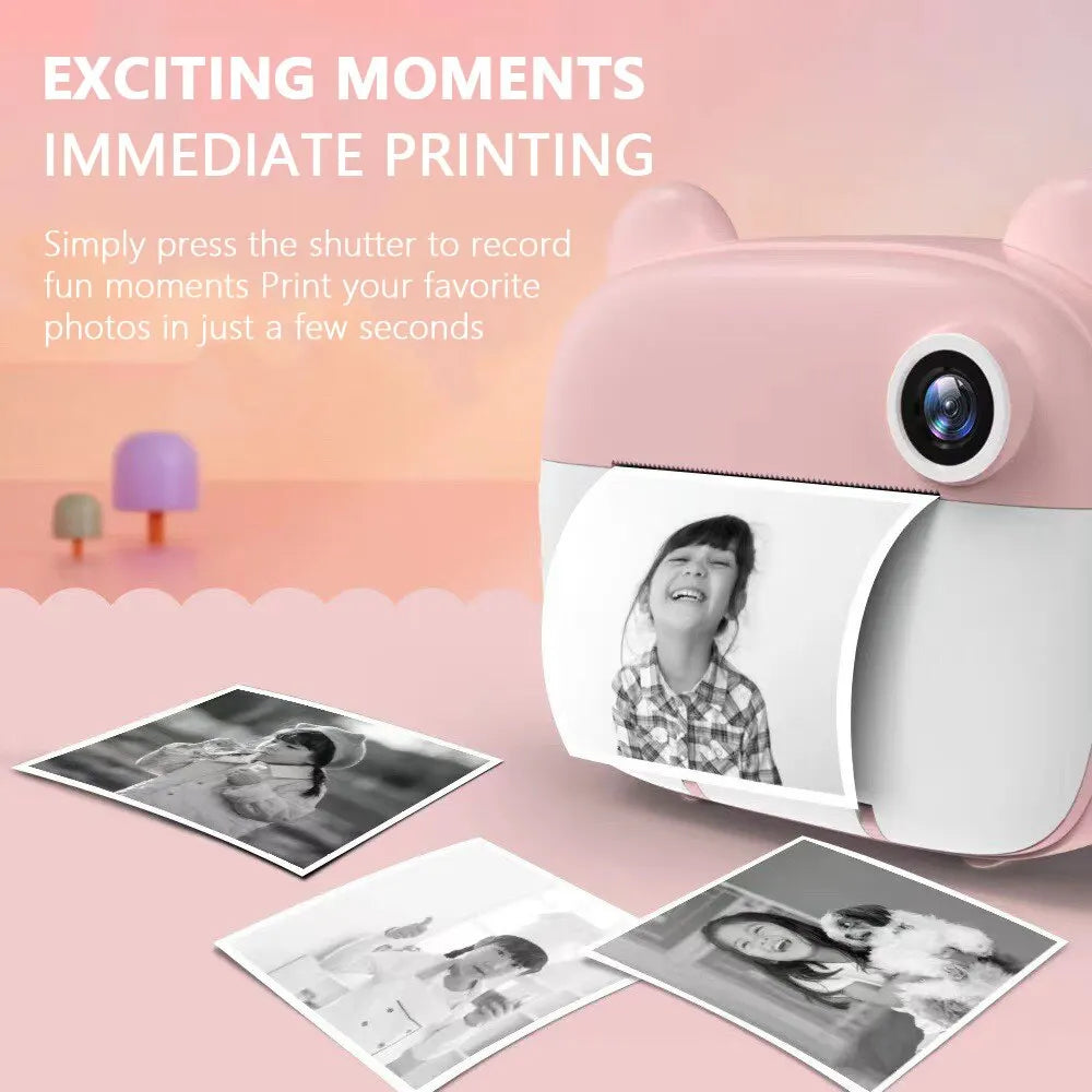 Children Digital Camera Instant Print for Kids